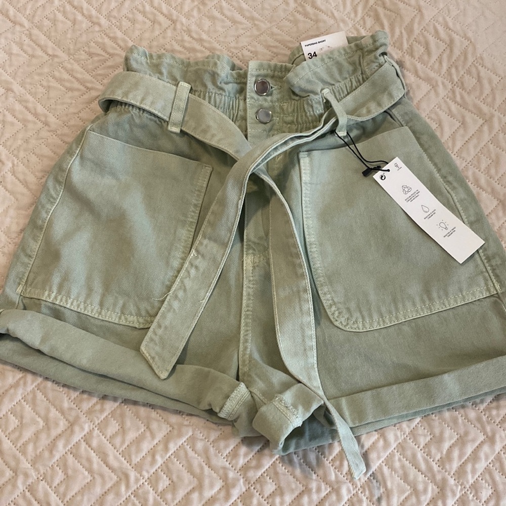 Paper bag shorts!